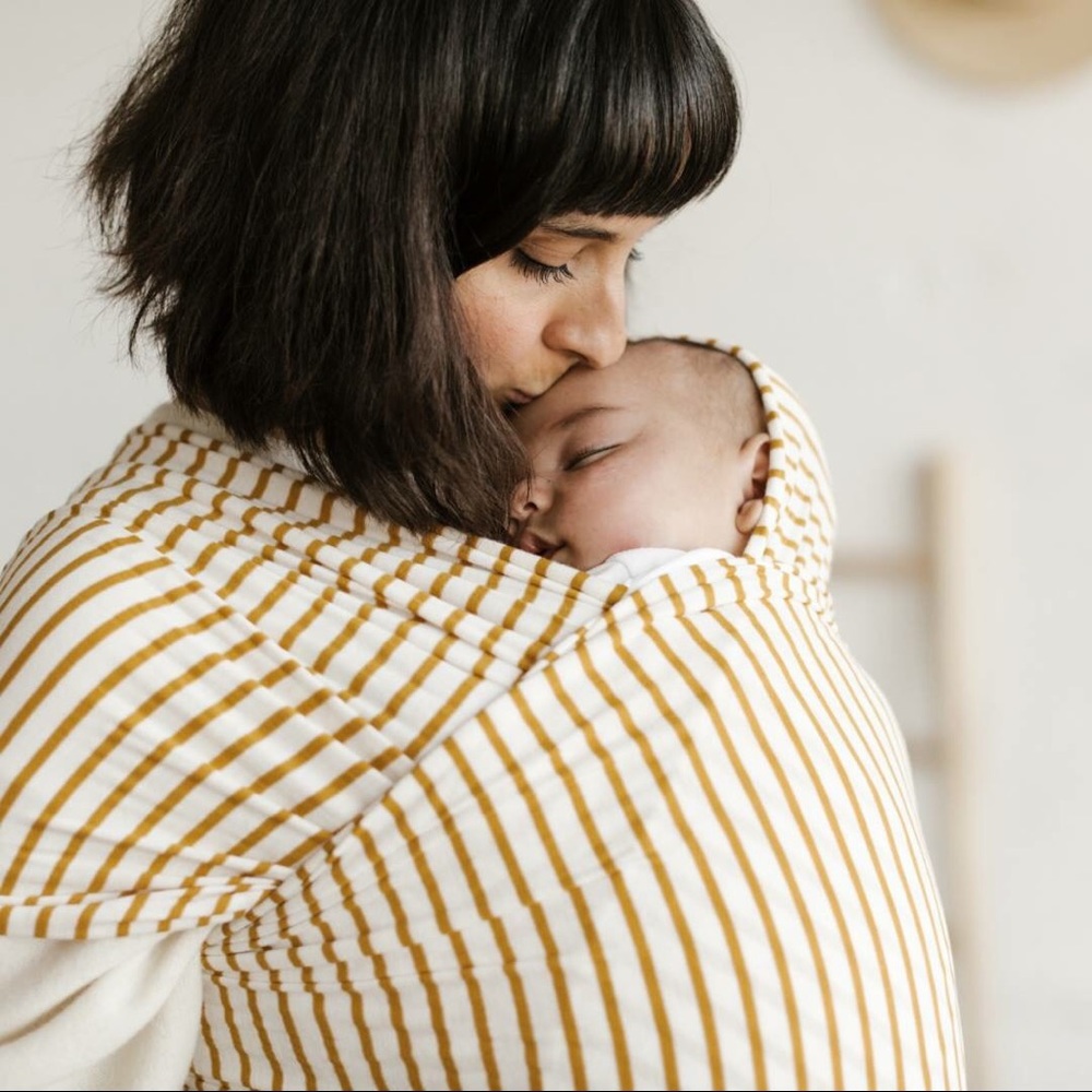Dandelion Stripe Solly Baby Wrap